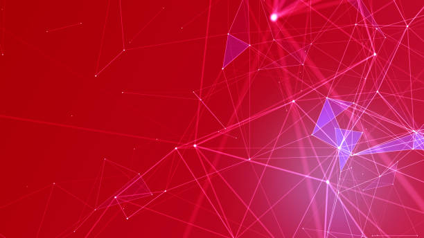 istock Abstract concepts of cybersecurity technology and digital data protection. Protect internet network connection with polygons, dots and lines with  background 1741148892