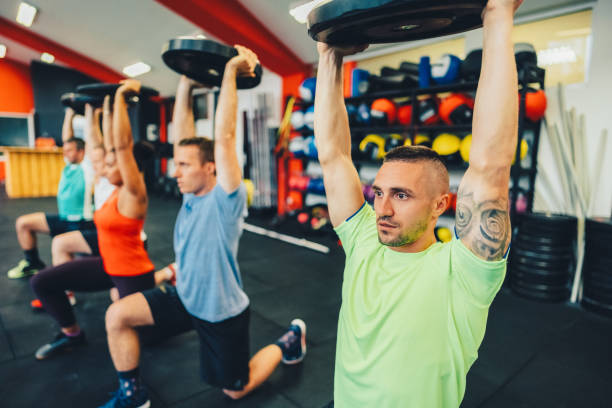 istock Cross training in the gym 1741173157