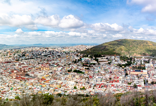 Zacatecas and suburbs as seen from La Bufa hill