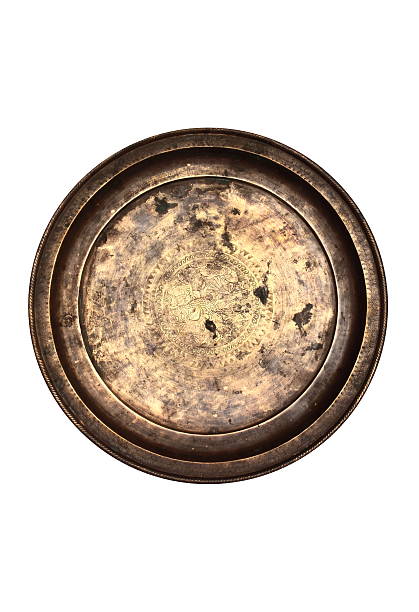istock Antique  Brass tray,Thailand. 174118841