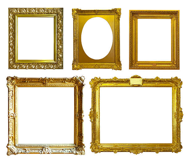 istock Set of few picture frames 174119947