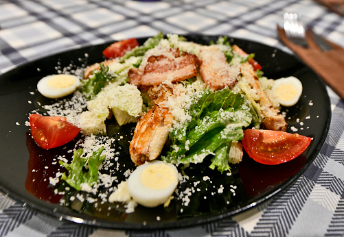 Caesar salad is one of the most popular salads in the world with many different preparation options.