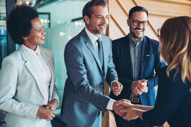 istock Happy to grow out team 1741237125