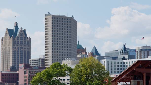 istock Buildings in Downtown Milwaukee, WI 1741249378