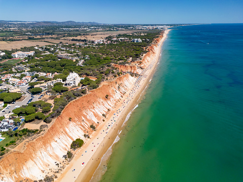 Falésia Beach in Albufeira, Algarve, Portugal