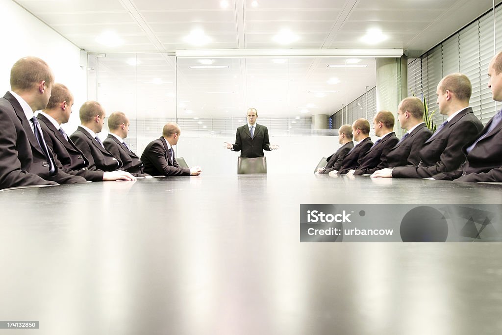 Sala de diretoria falar - Foto de stock de Clonagem royalty-free