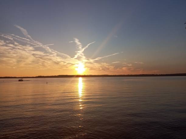 istock Sunset and boats on rhe Reservoir 1 1741376208