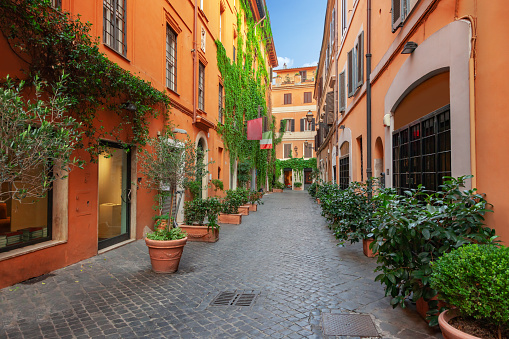 Via Margutta street in Rome
