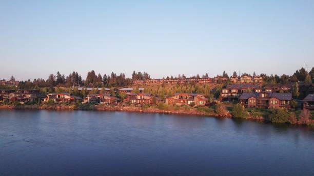 istock Houses at Sunset in Bend, Oregon 1741496748