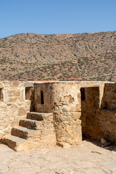 istock Walls of Spinalonga 1741545420
