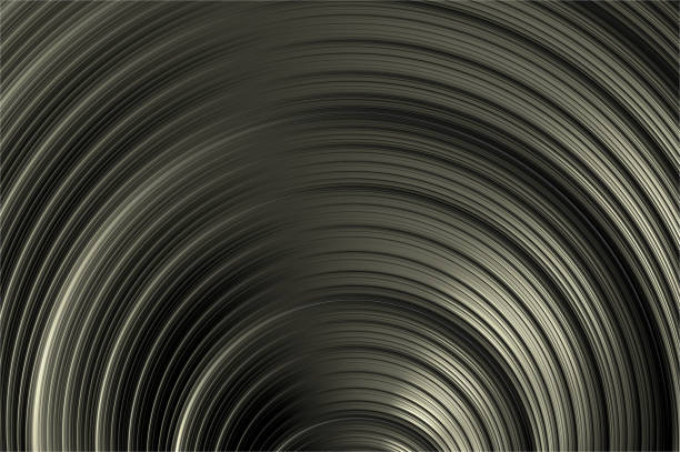 spiral silver metal textured pattern, background