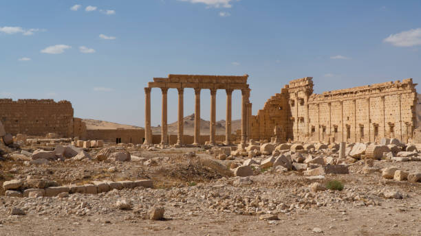 istock Ancient Ruins of Palmyra, Syria 1741577577