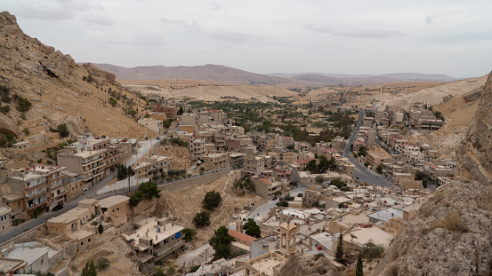 Maaloula city view, Syria