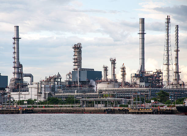 istock Oil refinery factory at Thailand 174160430