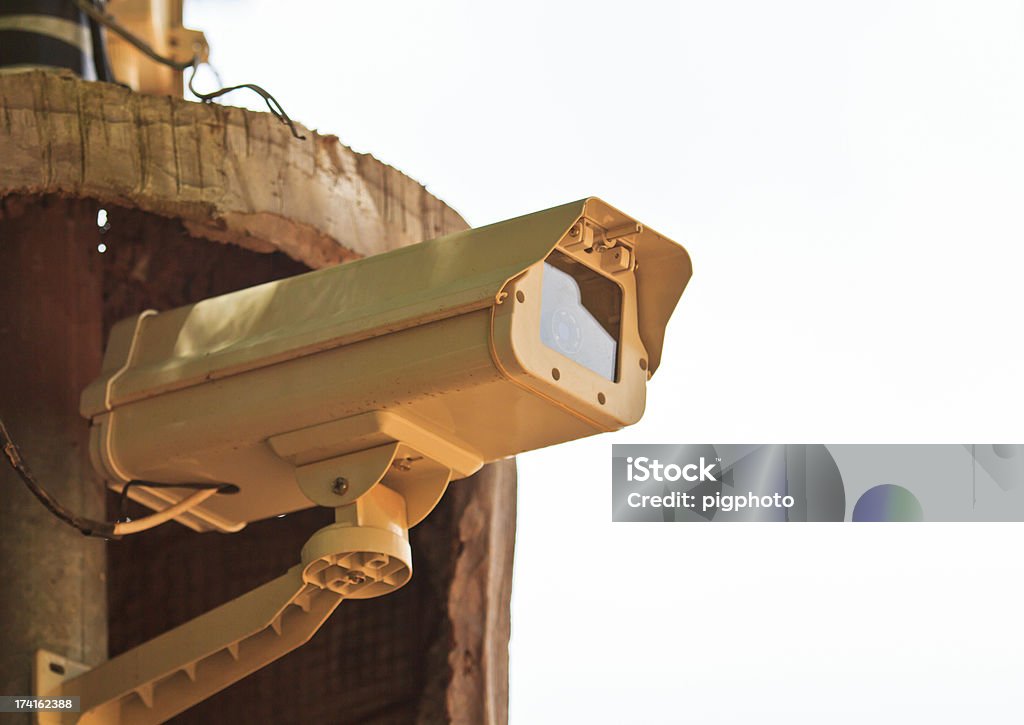 Le telecamere CCTV - Foto stock royalty-free di Ambientazione esterna
