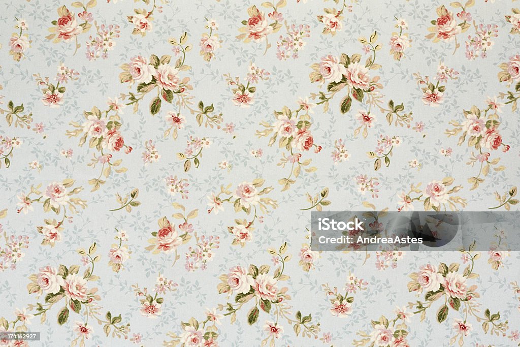 Rose floral tapestry, romantic texture background Floral Pattern Stock Photo