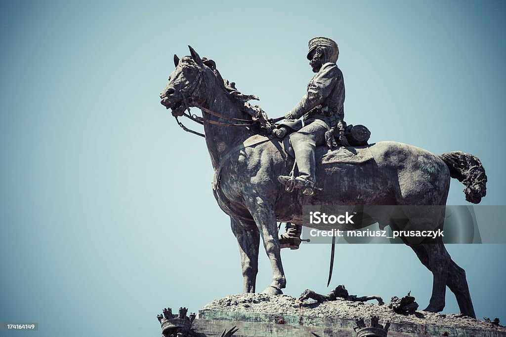Monument in memory of King Alfonso XII, Madrid, Spain Monument in memory of King Alfonso XII, Retiro Park, Madrid, Spain History Stock Photo