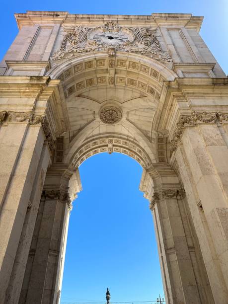istock The Rua Augusta Arch in Lisbon 1741641807