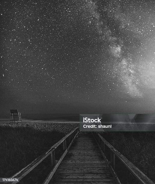 Звездные Boardwalk — стоковые фотографии и другие картинки Астрономия - Астрономия, Атлантический океан, Без людей