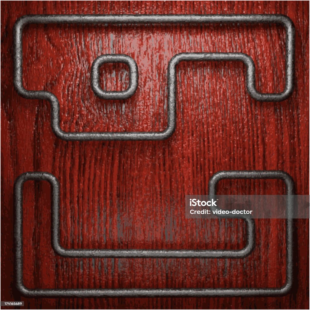 metal and wood background Alloy stock vector