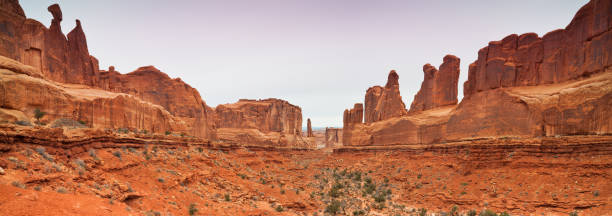 istock Park Avenue Viewpoint, Courthouse Towers, Arches NP, Moab, Utah 174169118