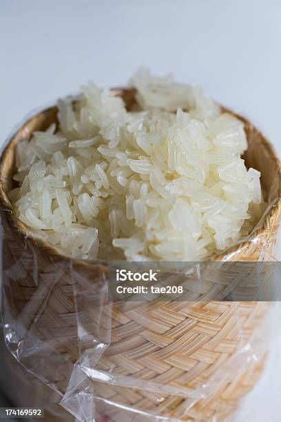 Thai Glutinous Rice Stock Photo - Download Image Now - Asia, Backgrounds, Basket