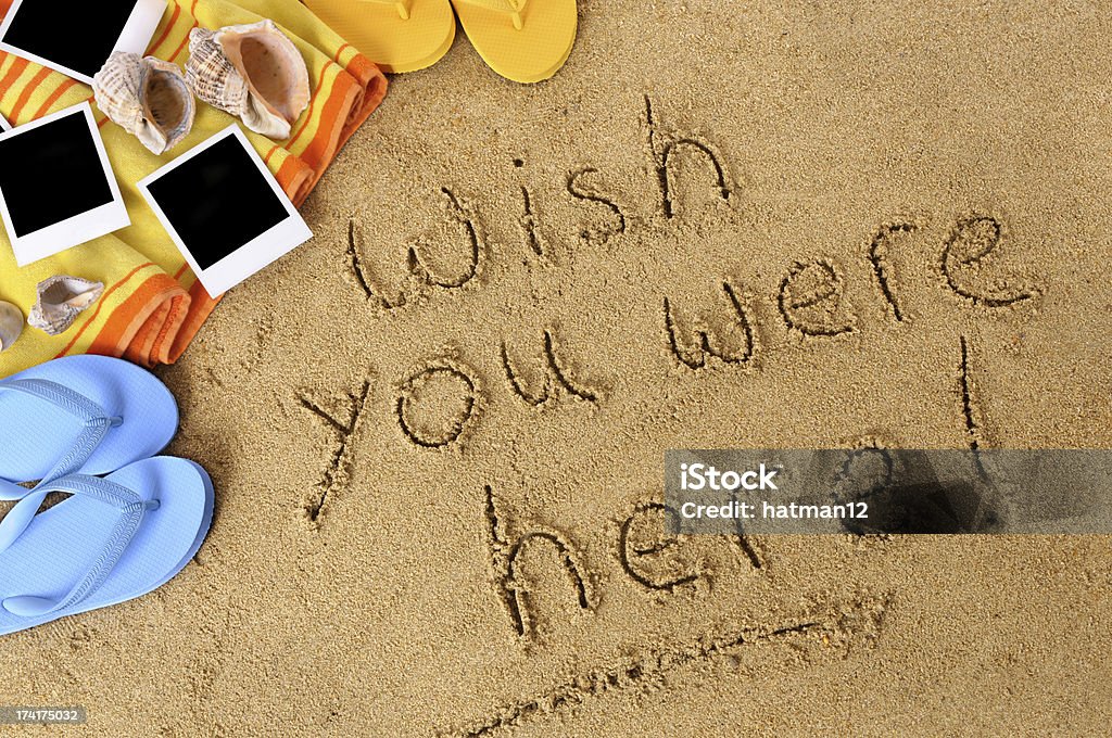 Wish you were here - Lizenzfrei Karibik Stock-Foto