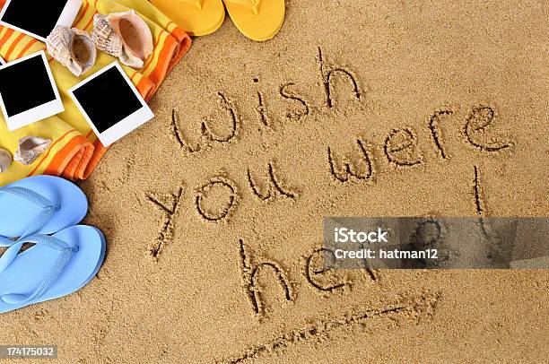 Wish You Were Here Stockfoto und mehr Bilder von Karibik - Karibik, Postkarte, Ansicht aus erhöhter Perspektive