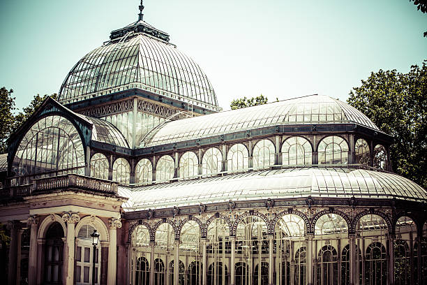 istock Crystal Palace (Palacio de cristal) in Retiro Park,Madrid, Spain. 174175963
