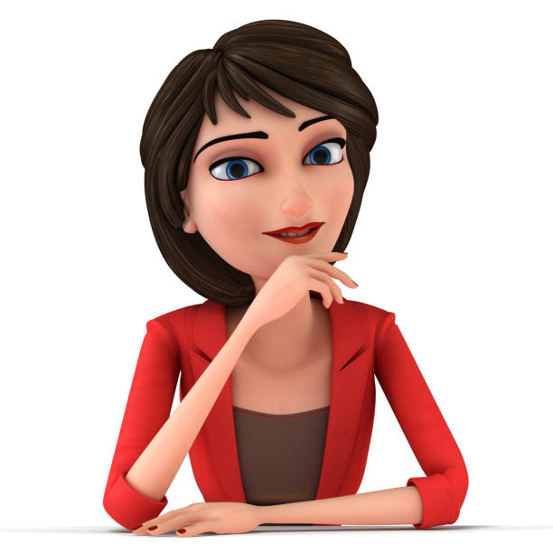 Cartoon Business Woman Stock Photos, Pictures & Royalty-Free Images - iStock
