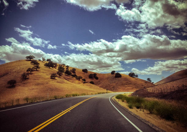 istock Californian Landscape viewed from a highway 174186973