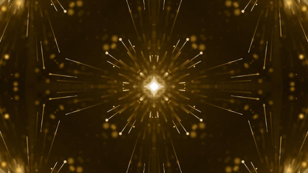 istock Particles gold glitter bokeh award dust abstract background 1741929550