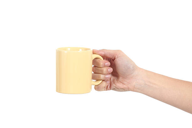 istock Side view of woman hand holding a cup 174193300