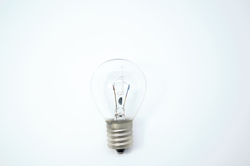 Simple light bulb image material