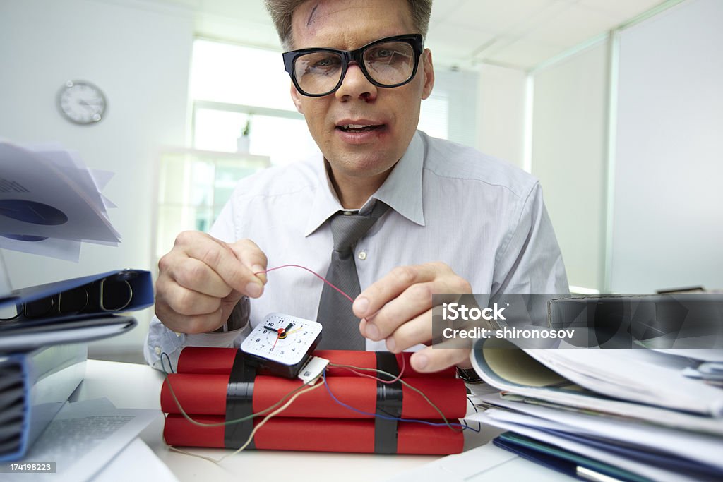 Büro bandit - Lizenzfrei Akte Stock-Foto