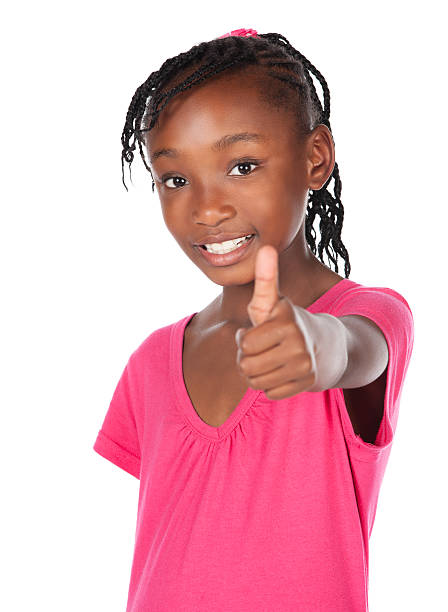 istock Cute african girl 174198363