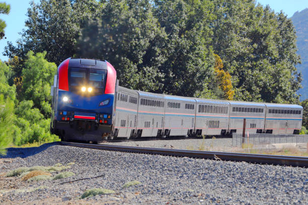 istock The Famous train Coast Starlight Train from Los Angeles to Seattle 1741990967
