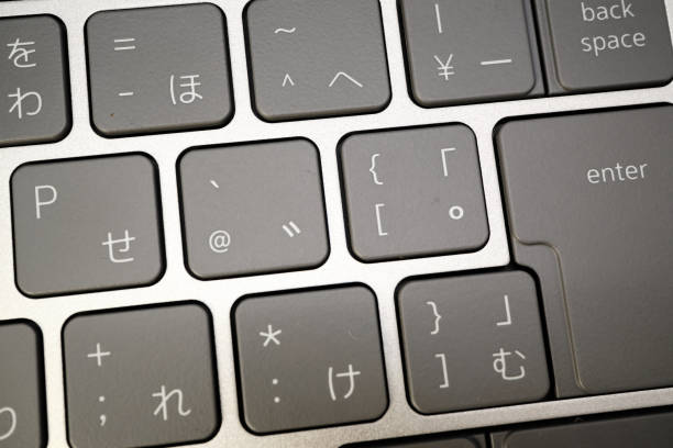 close up of keyboard