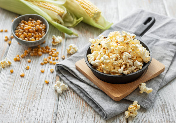 istock Tasty salted homemade popcorn 1742024704
