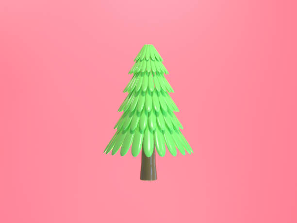 istock 3d rendering abstract christmas winter decoration 1742028828