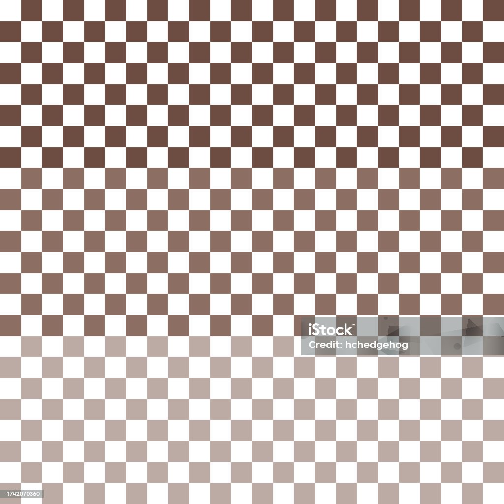 Checker Pattern Horizontal Checker Pattern Stock Illustration - Download Image Now - Abstract ...