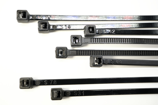 Image of cable ties lined up