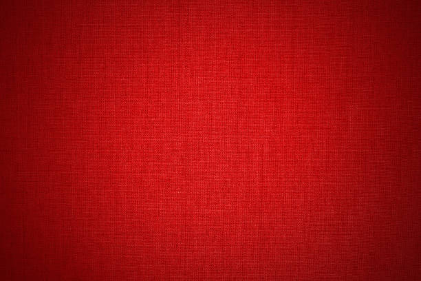 Burlap canvas isolated on white background