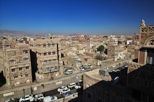 A view of Jiblah town in Yemen.