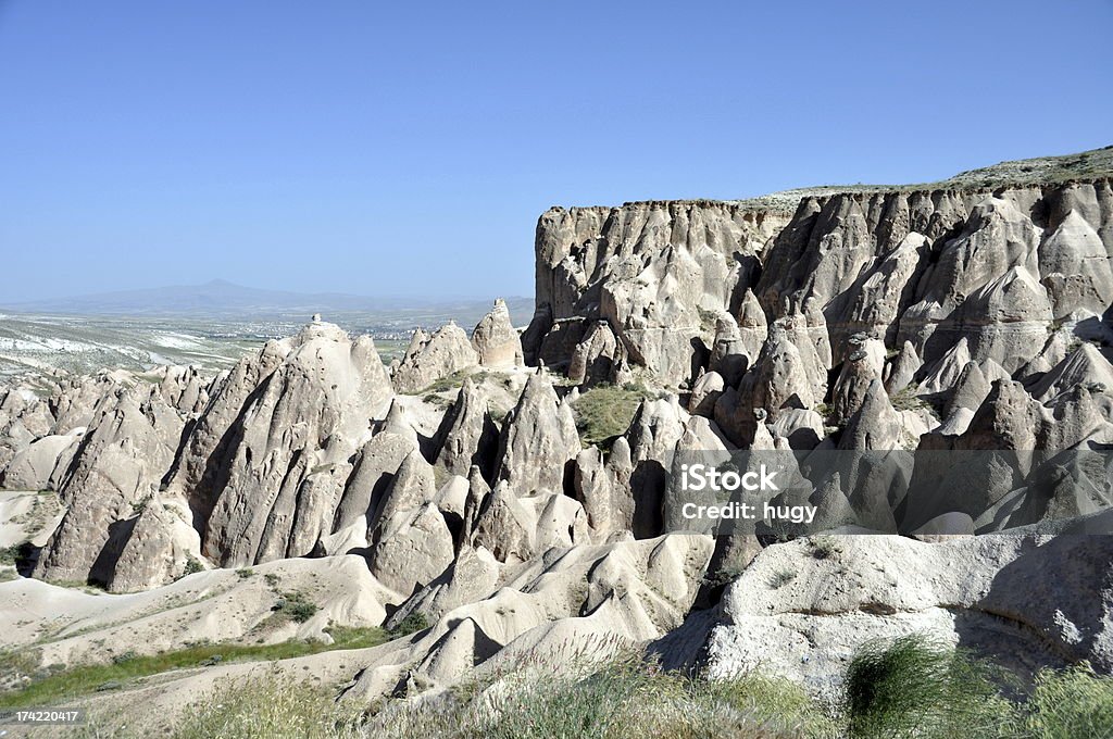 Formações de arenito na Capadócia, Turquia - Foto de stock de Anatólia royalty-free