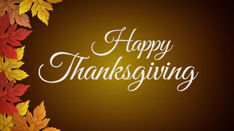 Happy Thanksgiving Day background, autumn background