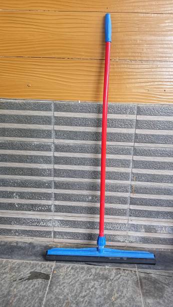 istock Dirty floor wiper with gray background. 1742221796