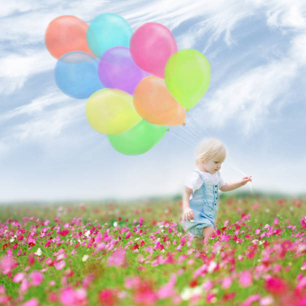 istock Little girl on a meadow 174222269