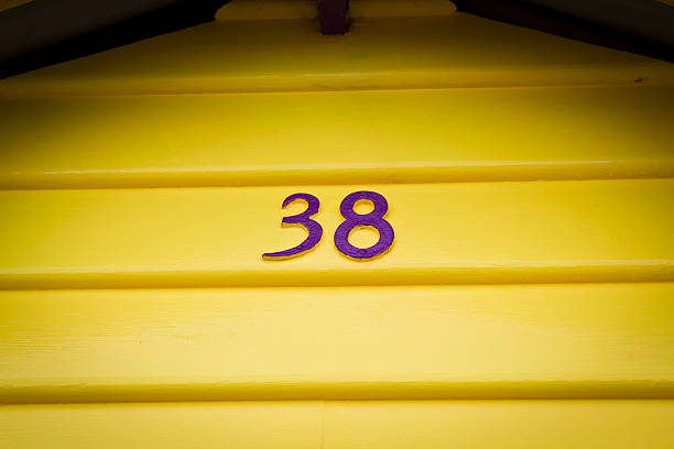 istock Number on a wooden wall 174222297