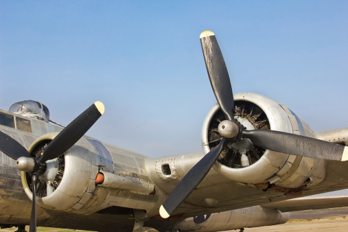 Bomber airplane use during World War 2